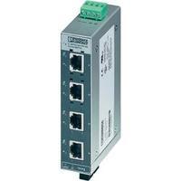 Unmanaged Phoenix Contact FL SWITCH SFN 4TX/FX No. of Ethernet ports 4 1 LAN data transfer rate 100 Mbit/s Operating vol