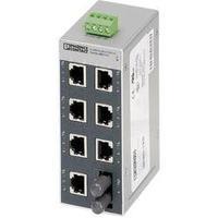 Unmanaged Phoenix Contact FL SWITCH SFN 7TX/FX ST No. of Ethernet ports 7 1 LAN data transfer rate 100 Mbit/s Operating