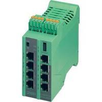 Unmanaged Phoenix Contact FL HUB 8TX-ZF No. of Ethernet ports 8 LAN data transfer rate 100 Mbit/s Operating voltage 24
