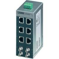 Unmanaged Phoenix Contact FL SWITCH SFN 6TX/2FX ST No. of Ethernet ports 6 2 LAN data transfer rate 100 Mbit/s Operating