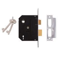 union 2 lever mortice sash lock 63mm 25in box polished brass