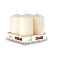 Unscented Pillar Candle Pack of 4