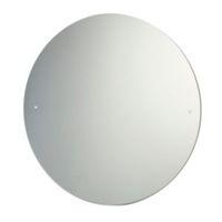 unframed circular mirror h400mm w 400mm