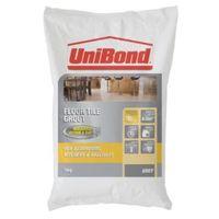 Unibond Light Grey Powder Grout (W)5kg
