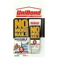 Unibond No More Nails Invisible Solvent Free Grab Adhesive 41ml