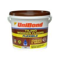 Unibond Ready to Use Floor Tile Adhesive & Grout Grey 7.3kg