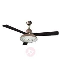 Unusual ceiling fan Vintage, rusty brown