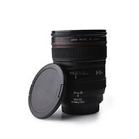 unique simulation camera lens style 350ml plastic coffee mug cup