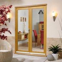 Undecorated Nuvu Exterior French Door and Frame Set