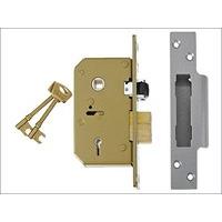 UNION 3K75 C Seriec 5 Lever Sash Lock 80mm Brass UNNV3K75PL80