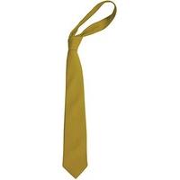 Unicol Plain Colour School Ties Fancy Dress Hen Party Tie 12 Pack Gold