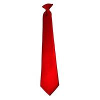 Unicol Plain Colour School Ties Fancy Dress Hen Party Tie 6 Pack Scarlet