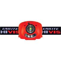 Unilite HV-H3 LED High Vis Orange Swipe Sensor Headlight 175 Lumen