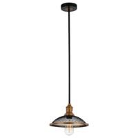 Unique Brushed Bronze and Black Pendant Rod Ceiling Light Fitting