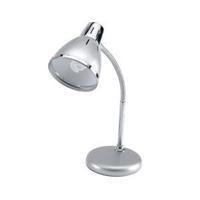 Unilux Retro 12W Fluorescent Desk Lamp (Silver)
