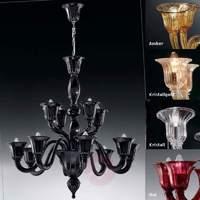 Unique LAGUNA 3 chandelier, black