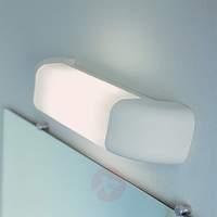 Unusual bathroom lamp Logos white