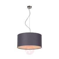 Universal Coral hanging light, grey, 40 cm