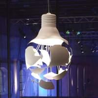 Unique designer hanging light Broken Bulb
