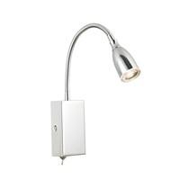 UNO0750 Uno LED Reading Light In Polished Chrome