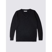 unisex wool blend jumper