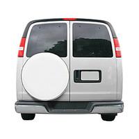 Universal Spare Tire Cover White 16inches