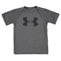 under armour big logo solid t shirt junior boys