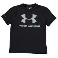 Under Armour Sportstyle Logo T Shirt Junior Boys