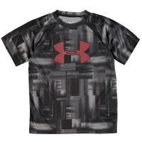 Under Armour Big Logo Print T Shirt Junior Boys