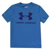 Under Armour Sportstyle Logo T Shirt Junior Boys