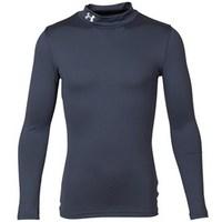 Under Armour Junior ColdGear Evo Fitted Long Sleeve Mock Top Black
