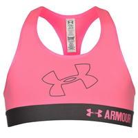 under armour armour logo sports bra junior girls