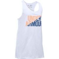 under armour workmark training tank top junior girls