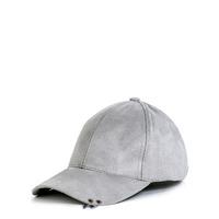 UNDERGROUND GREY SUEDE CAP WITH ...
