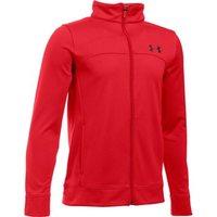 under armour pennant warm up full zip jacket boys redblack