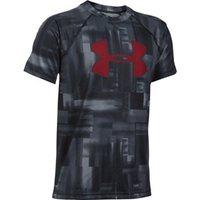 Under Armour Big Logo Printed Tee - Boys - Black