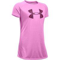 Under Armour Big Logo Tee - Girls - Verve Violet