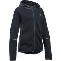 under armour storm full zip swacket girls black