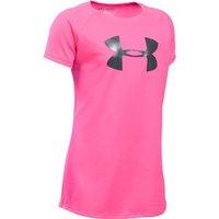 Under Armour Big Logo Tee - Girls - Pink Punk