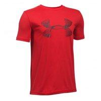 under armour kids ua combo logo ss tee red