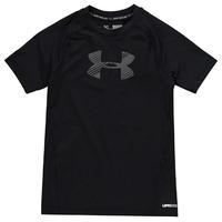 Under Armour HeatGear Short Sleeve T Shirt Junior Boys