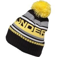 under armour mens coldgear evo striped bobble hat black