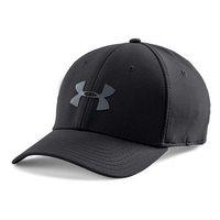 under armour headline stretch fit cap mens blackgraphite