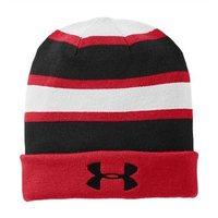 Under Armour Switch It Up Beanie Hat (Adult) - Red/Black/White