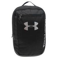 Under Armour Hustle Schoolbag/Backpack - Black/Black/Silver