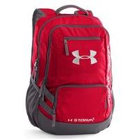 Under Armour Hustle II Schoolbag/Backpack - Red/Graphite/Silver