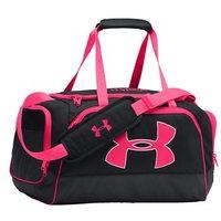 under armour watch me duffle blackhyoer pink