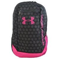 Under Armour Hustle Schoolbag/Backpack - Black/Pink