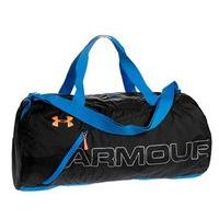 Under Armour Adaptable Duffel Bag - Black/Blue Jet/Orange