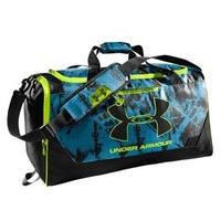 under armour hustle medium duffle electric blueblack